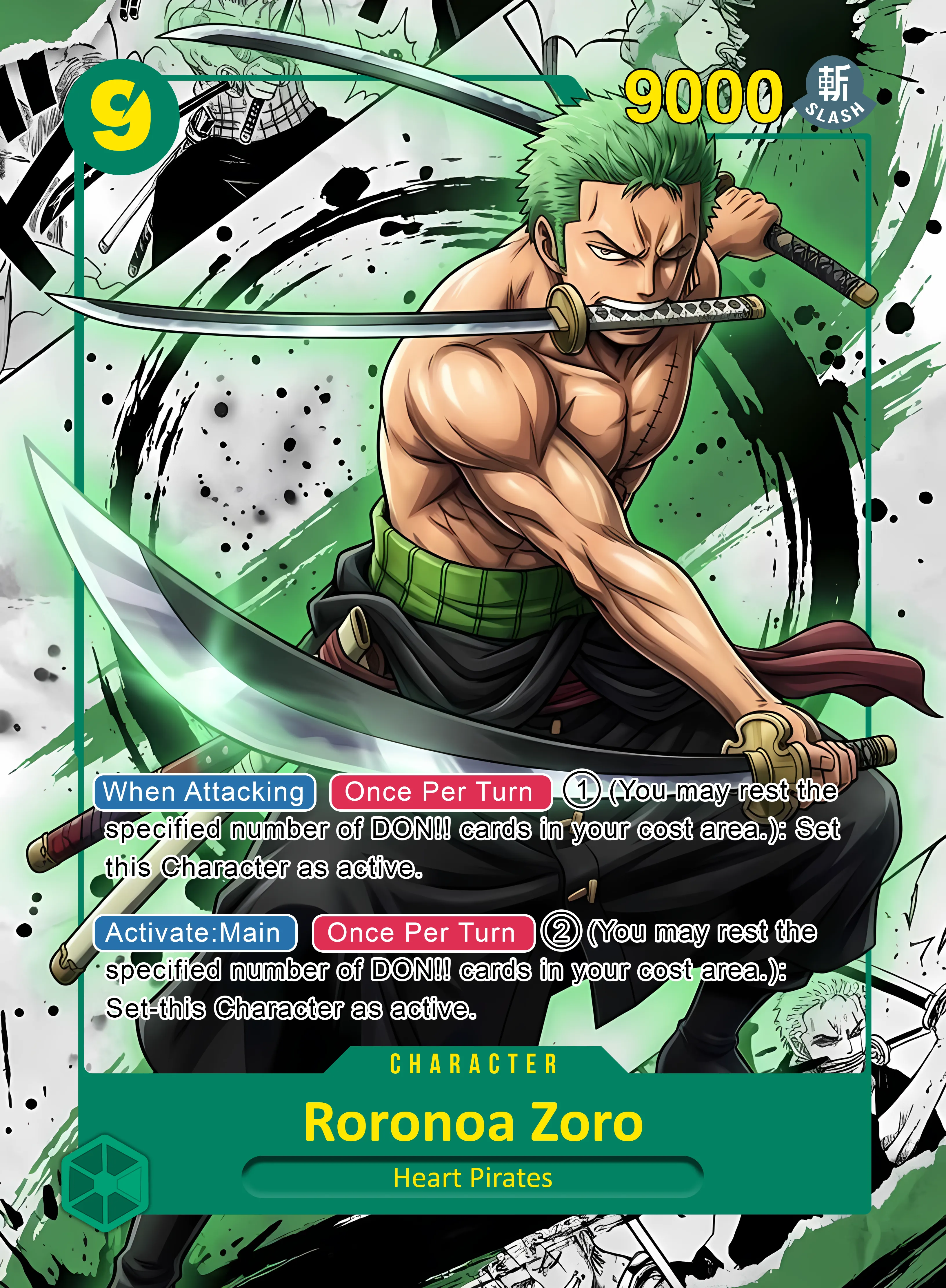 One Piece TCG background